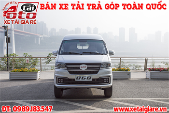 Xe Tải Van SRM 868Kg Vào Thành Phố 24/24 - Xe Tải Van Dongben SRM 868 Thùng Dài 2.5 Mét